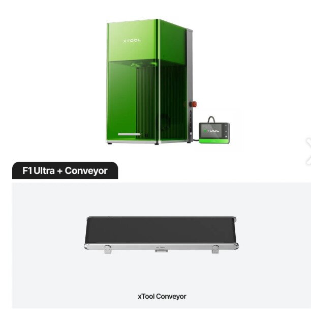 xTool F1 Ultra + Conveyor Package