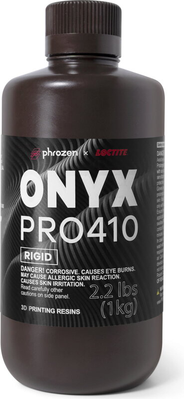 Phrozen Onyx Ridgid Pro410 Black - 1 kg Phrozen Onyx Ridgid Pro410 Black - 1 kg