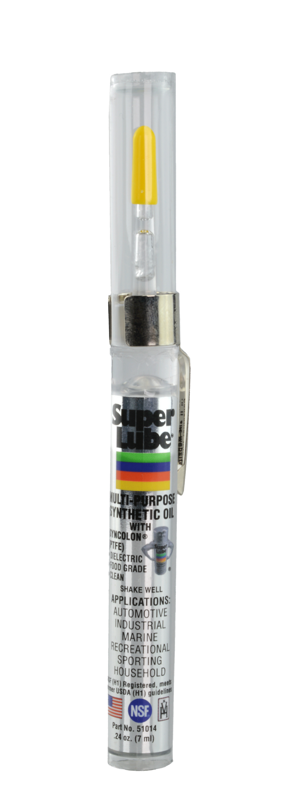 7 ml víceúčelového syntetického oleje Super Lube® se Syncolon® (PTFE)