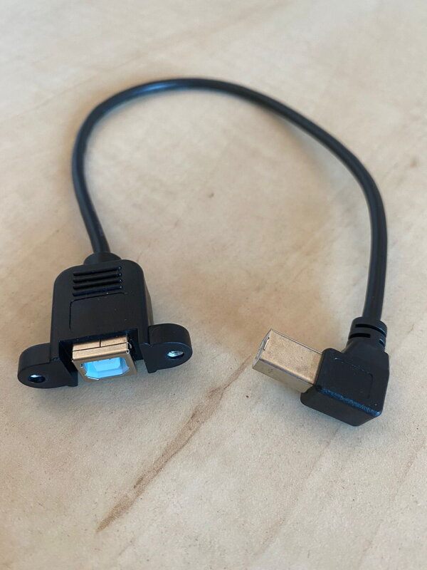 USB-B prodlužovací kabel