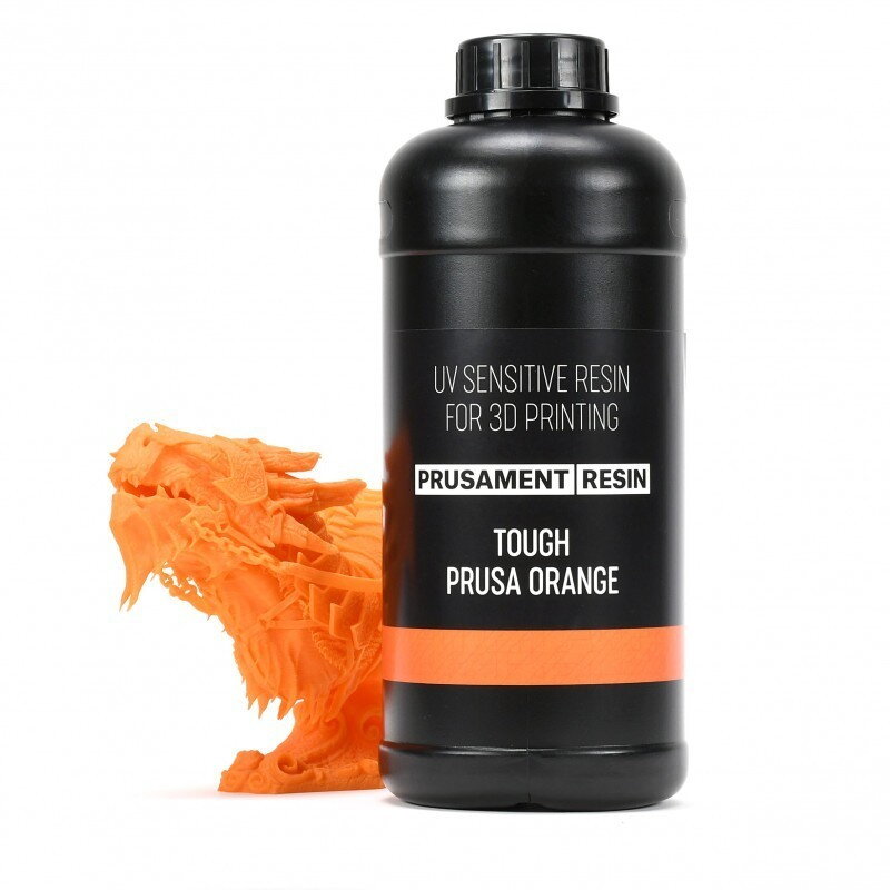 Prusament Resin Tough Prusa Orange 1kg Prusament Resin Tough Prusa Orange 1kg