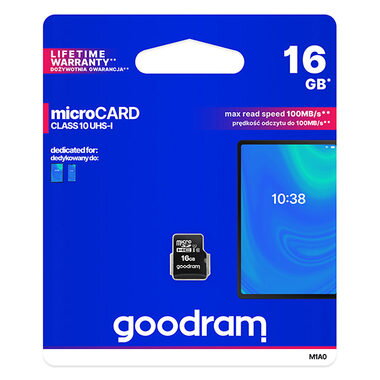 Paměťová karta microSD 16 GB Paměťová karta microSD 16 GB