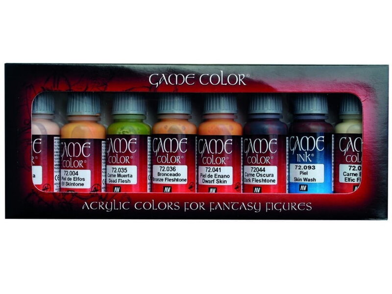 Vallejo: Game Color Set - Skintones Vallejo: Game Color Set - Skintones