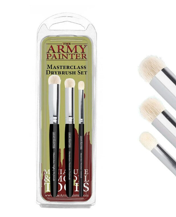 Army Painter Masterclass Drybrush Set - sada štětců Army Painter Masterclass Drybrush Set - sada štětců