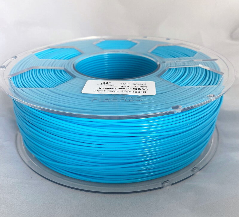FIBER3D ASA - svítící ve tmě 1,75mm 1kg FIBER3D ASA - svítící ve tmě 1,75mm 1kg