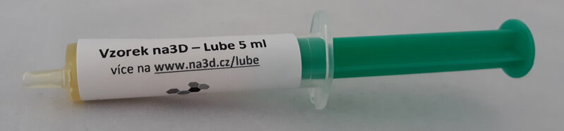 Mazivo ložisek 3D tiskárny - na3D - Lube Mazivo ložisek 3D tiskárny - na3D - Lube