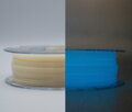 PLA filament 1,75 mm modrý svíticí ve tmě Devil Design 0,33 kg