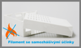 Filament-PM FRJet filament samozhášivý bílý 1,75mm Filament PM 0,5kg