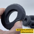 TPU VARIOSHORE filament černý 1,75mm ColorFabb 700g