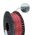 Filament AzureFilm PETG PERLEŤOVĚ ČERVENÁ 1,75 mm 1 kg.