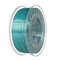 Filament DEVIL DESIGN PLA SILK DUAL STUDENĚ ZELENÁ + BÍLÁ 1,75 mm 1 kg.