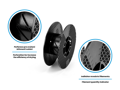 Filament Filament-PM ABS bílá 1,75 mm 1 kg.