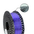 Filament AzureFilm PETG PURPUROVÁ TRANSPARENTNÍ 1,75 mm 1 kg.