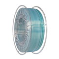 Filament DEVIL DESIGN PLA SILK DUAL STUDENĚ ZELENÁ + BÍLÁ 1,75 mm 1 kg.