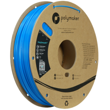 PolySmooth filament elektricky modrý 1,75mm Polymaker 750g