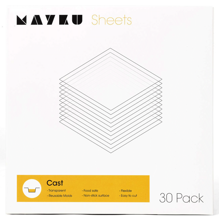 Mayku FormBox lité/průhledné listy (30 balení)