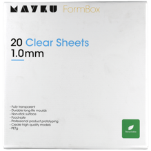 Mayku FormBox průhledné listy 1,0 mm (20 balení)