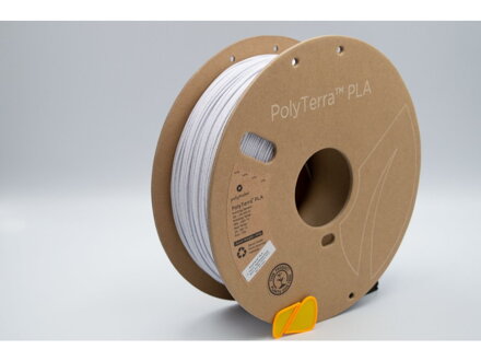 PLA PolyTerra filament Marble White 1,75mm Polymaker 1000 g