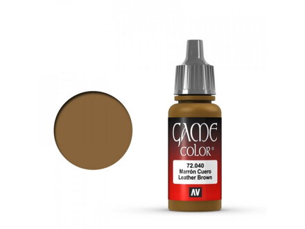 Vallejo Game Color 72040 Leather Brown (17 ml)