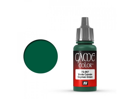 Vallejo Game Color 72067 Cayman Green (17 ml)