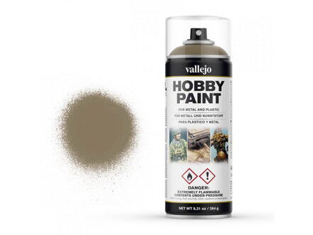 Vallejo Hobby Spray Paint 28009 US Khaki (400ml)
