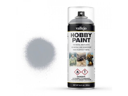 Vallejo Hobby Spray Paint 28021 Silver (400ml)