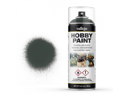 Vallejo Hobby Spray Paint 28026 Dark Green (400ml)