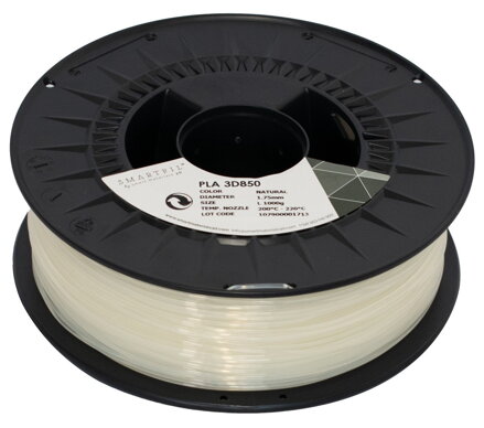 PLA 3D 850 filament přírodní 1,75 mm Smartfil 750 g