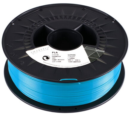 PLA filament safírově modrý 1,75 mm Smartfil 1kg