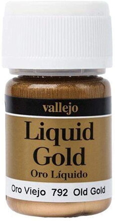 Barva Vallejo Liquid 70792 Old Gold (Alcohol Based) (35ml)