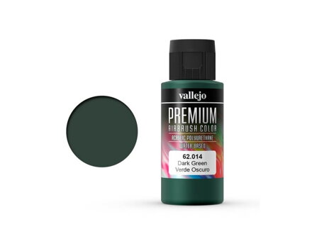 Vallejo PREMIUM Color 62014 Dark Green 60ml