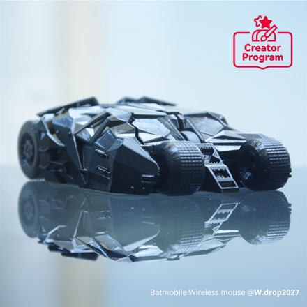 Bambu Lab - Bezdrátová myš Batmobile Ⅴ 