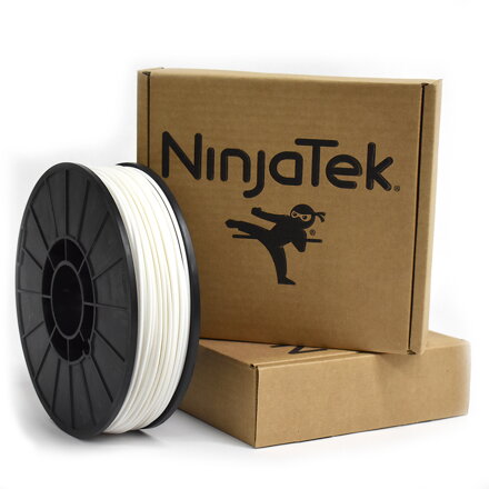 Ninjaflex Filament - 2,85 mm - 1 kg - Sněhově bilá
