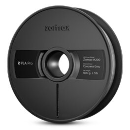 Zortrax Z -PLA Pro filament - 1,75 mm - 800 g - betonově šedá