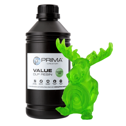 Primacreator UV / DLP pryskyřice - 1000 ml - transparent green