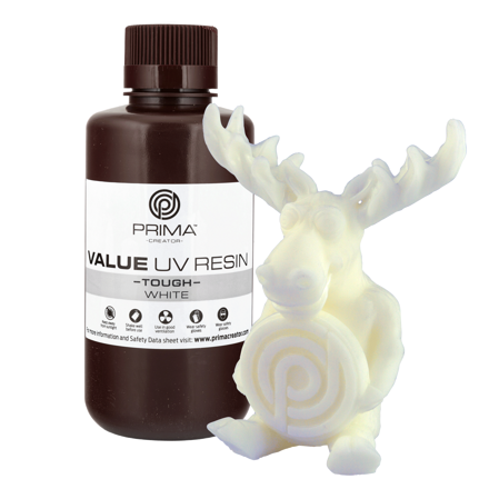 PrimaCreator Value Tough UV Resin (ABS Like) - 500 ml - White