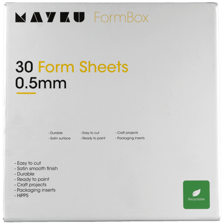 Listy Mayku FormBox (balení 30)