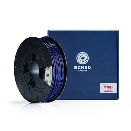 BCN3D Filament PLA - 2,85 mm - 750 g - tmavě modrá