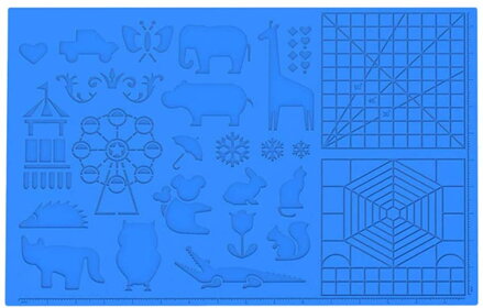 3D Pen Silicone Drawing Mat - 415 x 275 mm