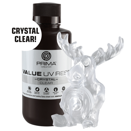 Primární Value Crystal UV pryskyřice - 500 ml - clear