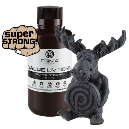 PrimaCreator Super Strong UV Resin - 500 ml - Black