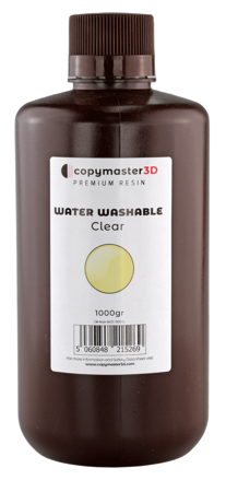 Copymaster3D vodou omyvatelná UV pryskyřice - 1 kg - čirá