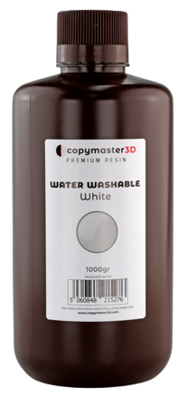 Copymaster3D Vodou omyvatelná UV pryskyřice - 1 kg - Bílá