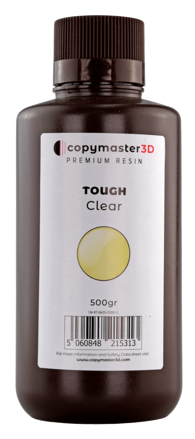 Copymaster3D Houževnatá UV pryskyřice jako ABS - 500 g - Čirá
