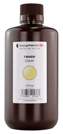 Copymaster3D Houževnatá UV ABS-like pryskyřice - 1 kg - Čirá