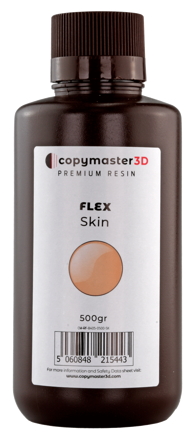 Copymaster3D Flex UV pryskyřice - 500 g - Tělová