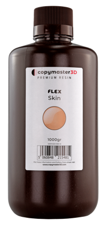 Copymaster3D Flex UV pryskyřice - 1 kg - Tělová