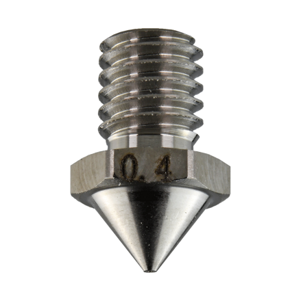 Flashforge Creator 3 Pro / Creator 4 Steel Nozzle - 0.4 mm