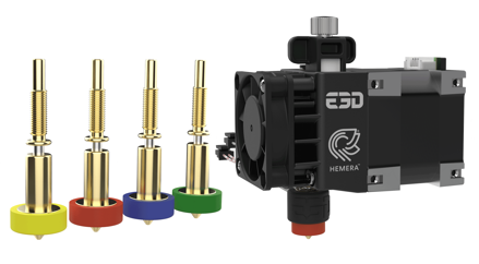 E3D RapidChange Revo™ Hemera - 1.75mm, 12V Fully Loaded Kit