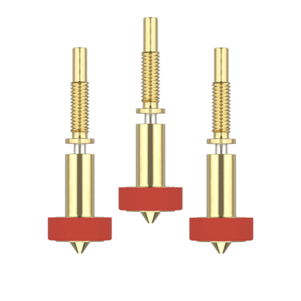 E3D RapidChange Revo™ Brass 1.75mm 0.4mm Triple Nozzle Pack